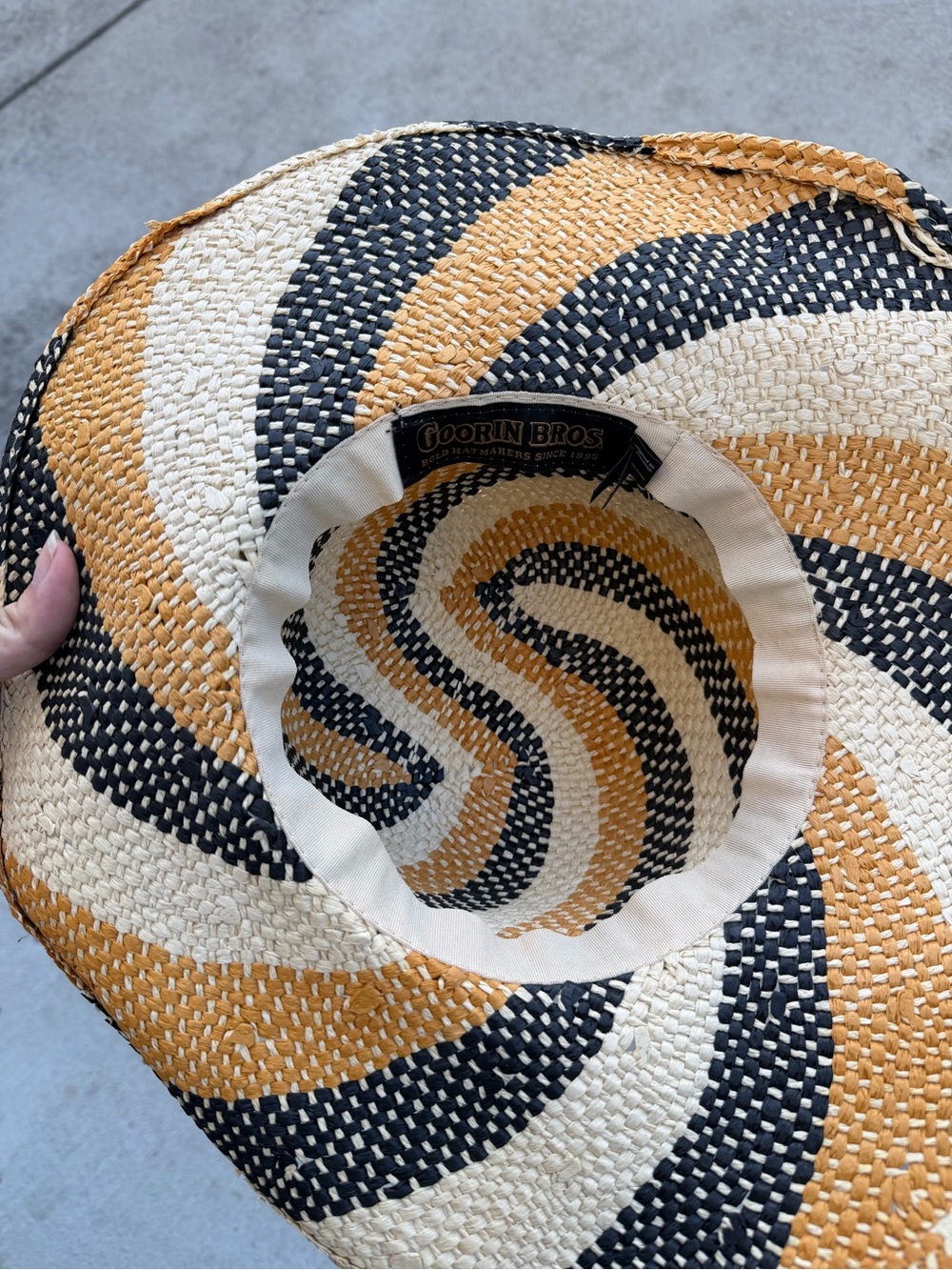 Woven straw Sun hat - Picture 3 of 4